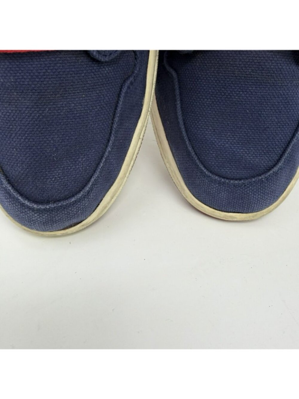 Nike Air Jordan 1 Olympic Canvas Shoes Blue White Red Men’s Size 10 - Picture 6 of 7